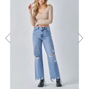 Hidden Logan dad jeans size 30 NWT!